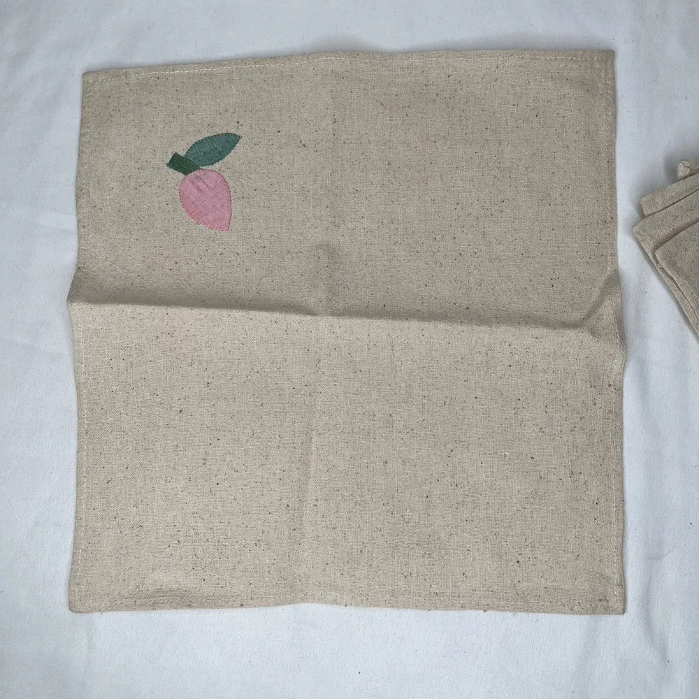 Dinner table Cotton Napkins Set Of 4 New, 11.5